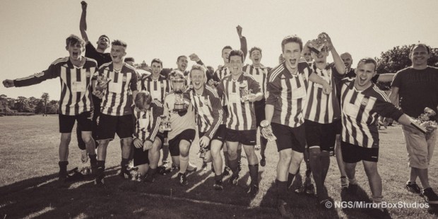 Sholing U18 v Christchurch Hants Div 1 Champions Click image to view Album